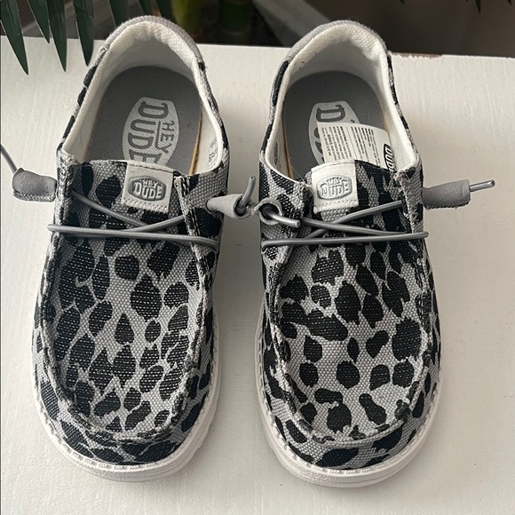 Hey Dude Shoes - Hey Dude Women’s Wendy Leopard Sparkle Shoes